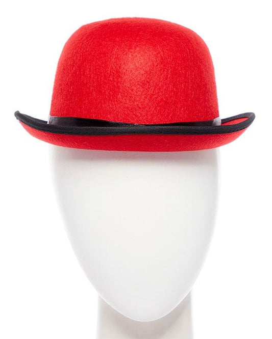 Red Bowler Hat
