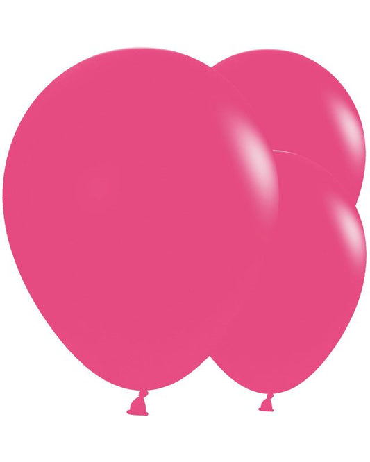 Fashion Fuchsia - 18" Latex Balloons (25pk)