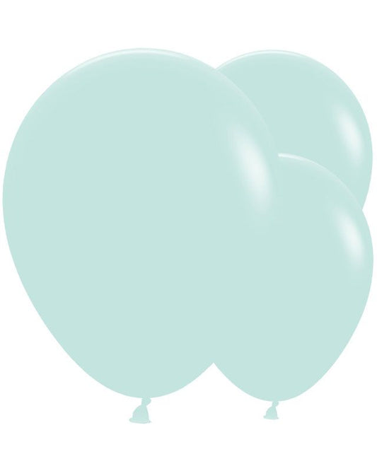 Pastel Green - 18" Latex Balloons (25pk)