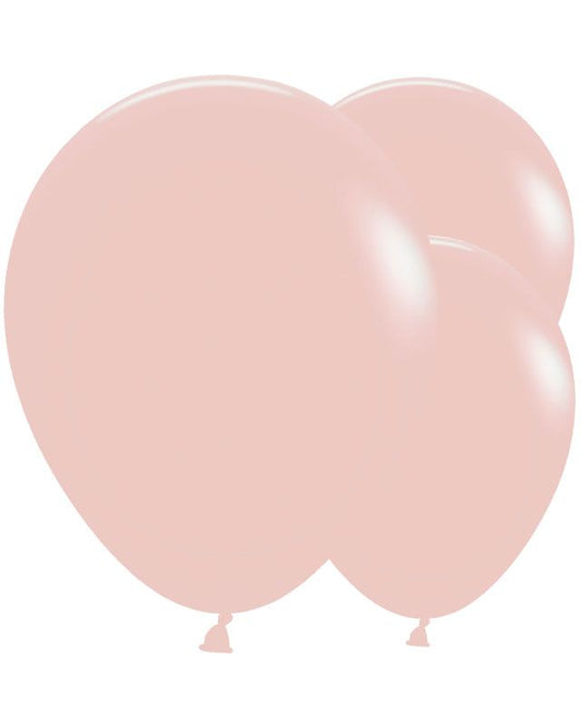 Pastel Matte Melon - 18" Latex Balloons (25pk)