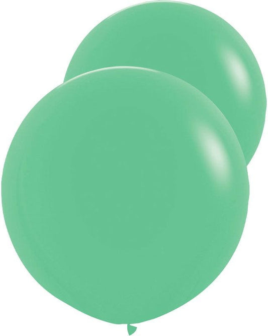 Fashion Green 36" Latex Balloons (2pk)