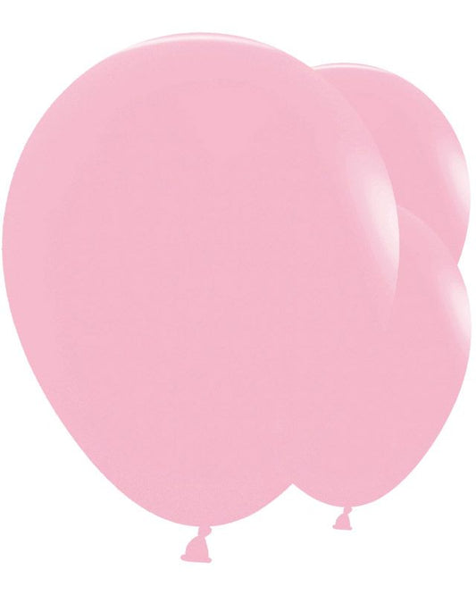 Fashion Pink 24" Latex Balloons (3pk)