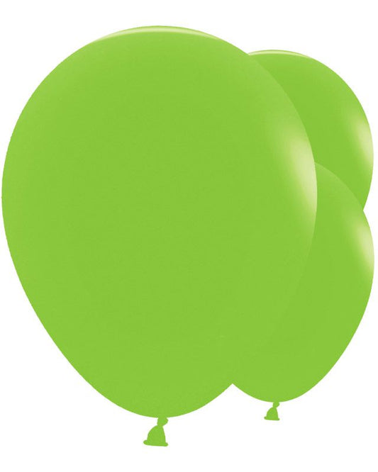 Fashion Lime 24" Latex Balloons (3pk)