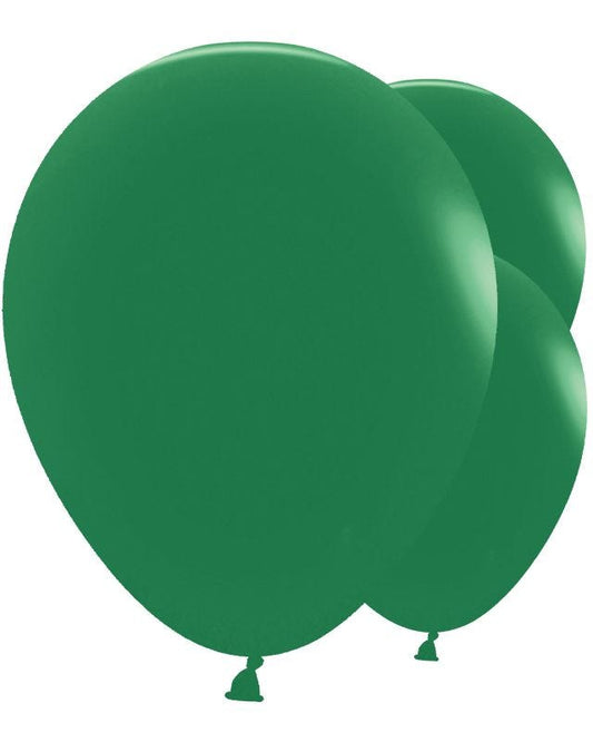 Fashion Forest Green 24" Latex Balloons (3pk)