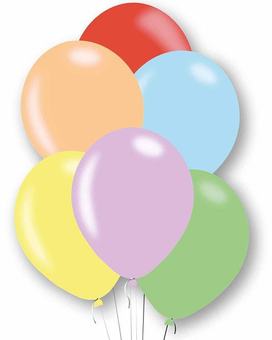 Assorted Macaron Pastel Mix - 11" Latex Balloons (10pk)