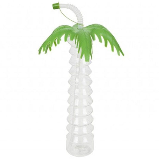 Tropical Palm Tree Drinking Cup