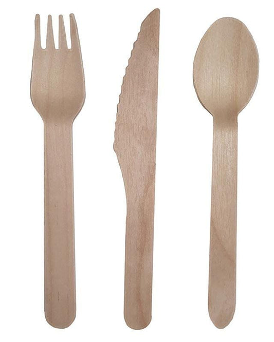 Wooden Cutlery Set (30pk)