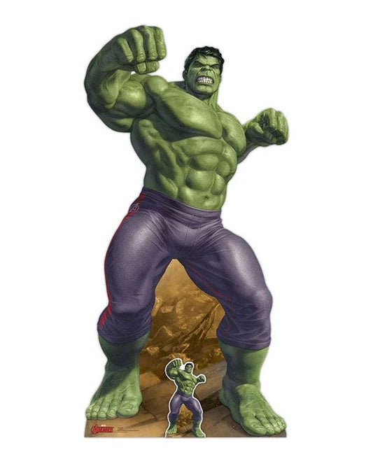 The Incredible Hulk Comic Book Artwork Cardboard Cutout - 190cm x 94cm