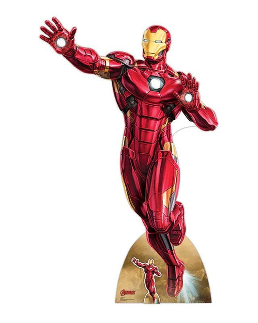 Iron Man Tony Stark Comic Book Art Take Off Cardboard Cutout - 200cm x 125cm