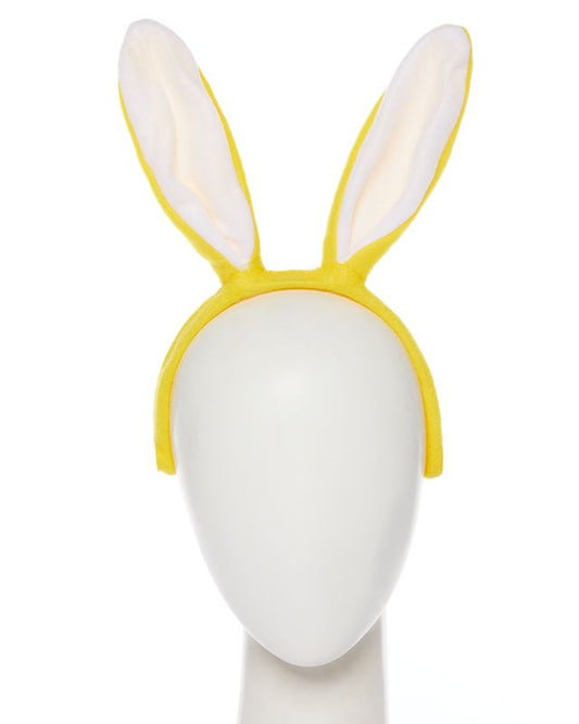 Yellow Bunny Ears Headband