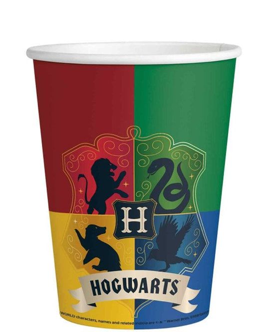 Harry Potter Houses Cups - 250ml (8pk)