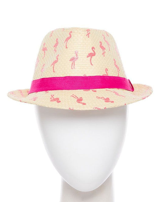 Sparkling Flamingos Hat