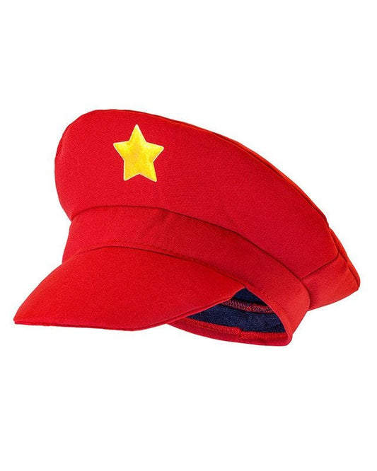 Red Plumber Hat - Adults