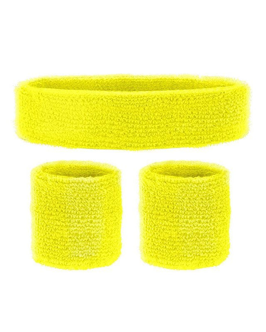 Yellow Sweatband Accessory Kit