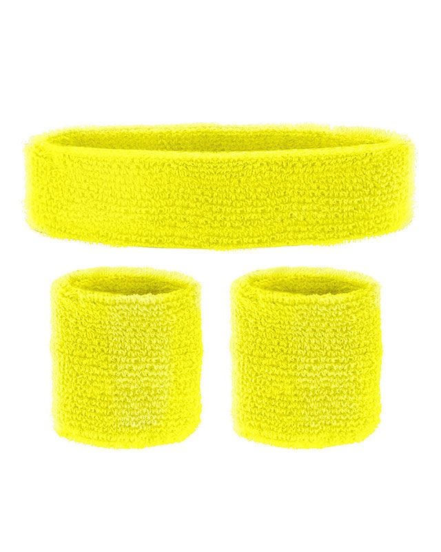 Yellow Sweatband Accessory Kit