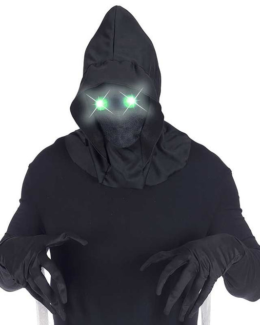 Hooded Mask With Light Up Eyes