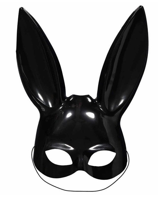 Black Bunny Half Mask