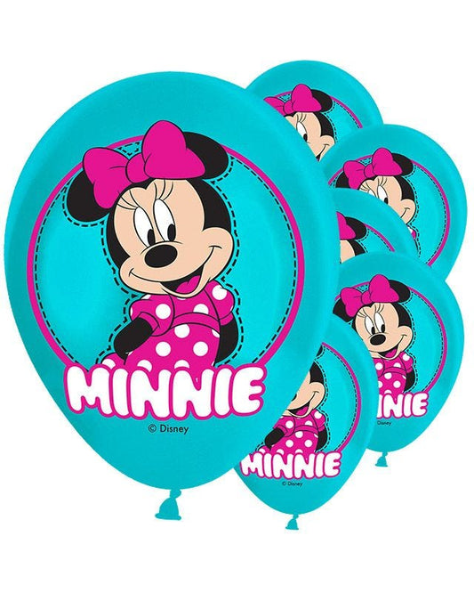 Minnie Mouse Assorted Latex Balloons - 11" (6pk)