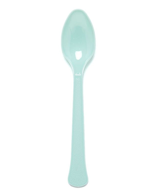 Duck Egg Reusable Plastic Spoons (24pk)