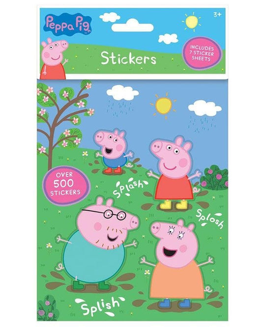 Peppa Pig Stickers - 500 Stickers