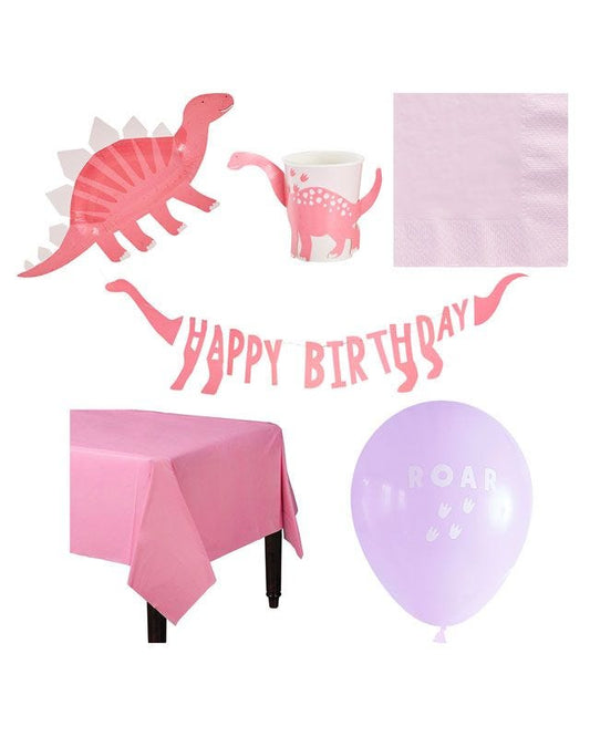 Party Like A Dinosaur - Deluxe Party Pack for 8