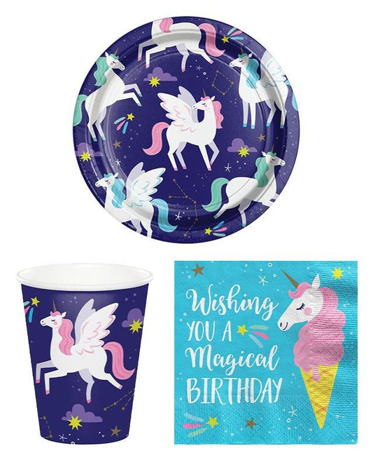 Unicorn Galaxy Super Value Party Pack for 8