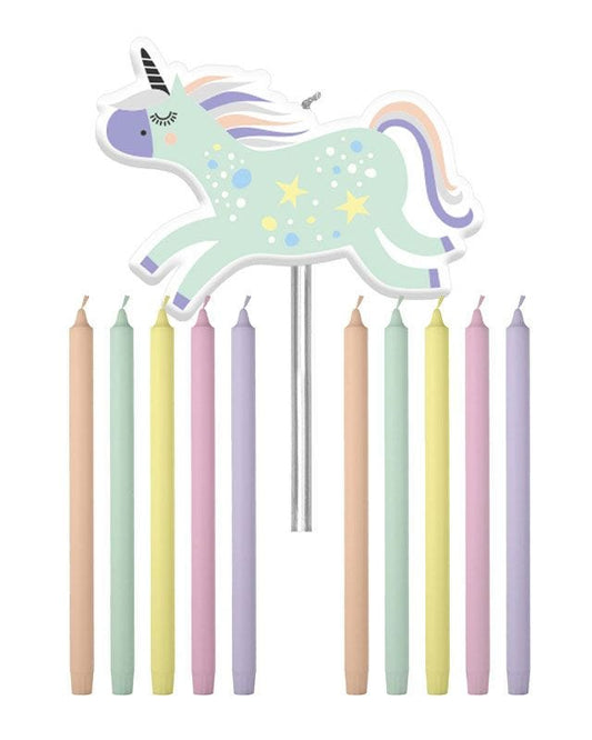 Unicorns & Rainbows Candle Set (11pk)