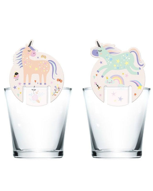 Unicorns & Rainbows Glass Markers (6pk)