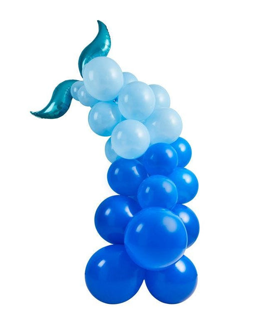 Whale Tail Balloon Arch (40 Balloons)