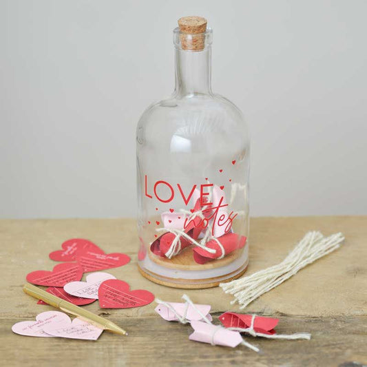 Message in a Bottle Love Notes Valentines Gift - 23cm