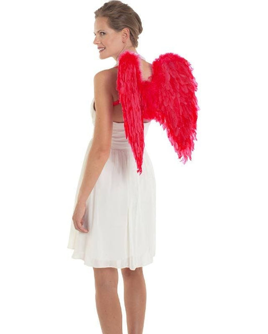 Red Angel Wings - 50cm x 50cm
