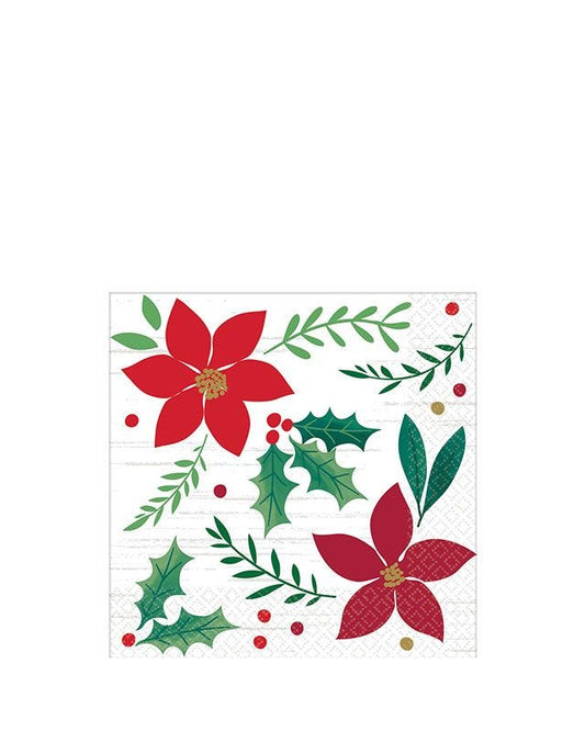 Christmas Wishes Paper Napkins 25cm (16pk)