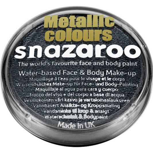 Snazaroo Electric Black Face Paint - 18ml
