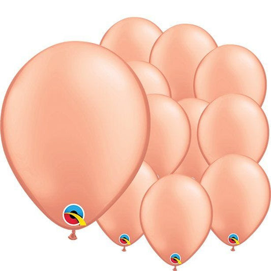 Rose Gold Balloons - 5" Latex (100pk)
