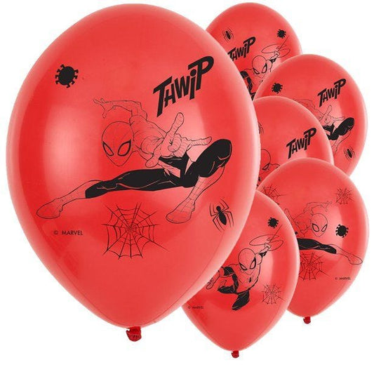 Spider-Man Team Up Latex Balloons - 11" (6pk)