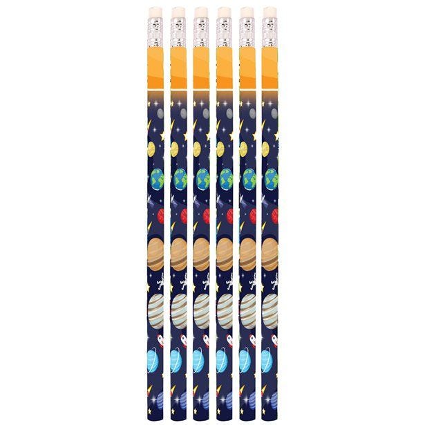Space Pencils (6pk)