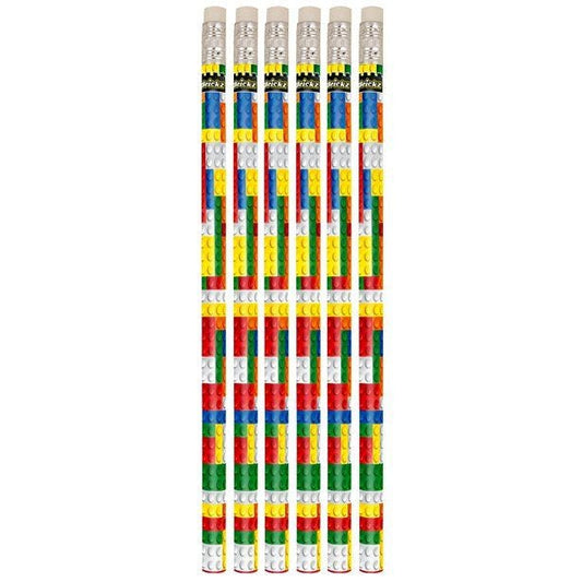 Brickz Pencils (6pk)