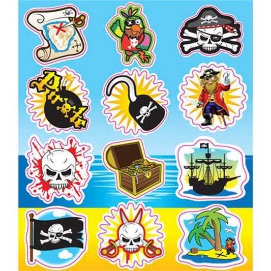 Pirates Sticker Sheet