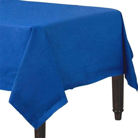 Dark Blue Paper Table Cover - 90cm x 90cm (2pk)