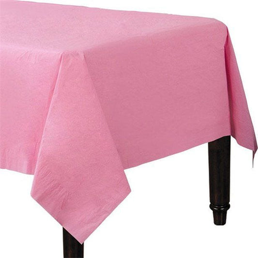 Pink Paper Table Covers - 90cm x 90cm (2pk)