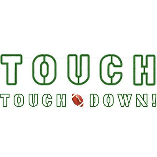 Touchdown Letter Banner - 1.8m