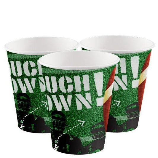 Touchdown Paper Cups - 250ml (8pk)