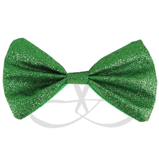 St Patrick's Day Glitter Bow Tie