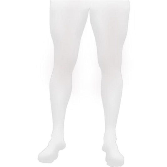 Mens White Tights - Adult One Size