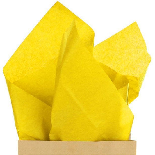 Yellow Tissue Paper - 50cm (6 sheets)