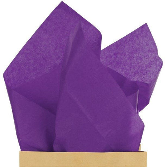 Purple Tissue Paper - 50cm (6 sheets)