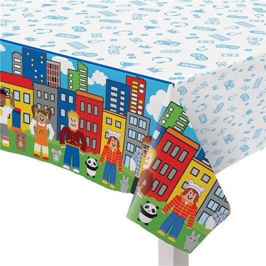 Party Town Paper Table Cover