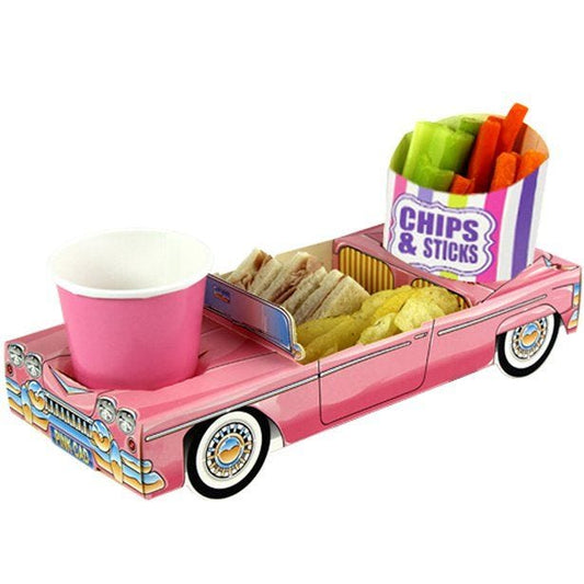 Pink Cadillac Combi Food Tray - 29cm long