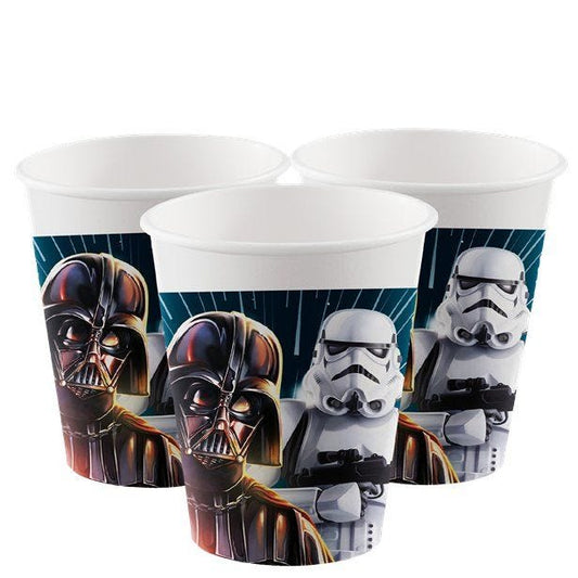 Star Wars Galaxy Paper Cups - 200ml (8pk)