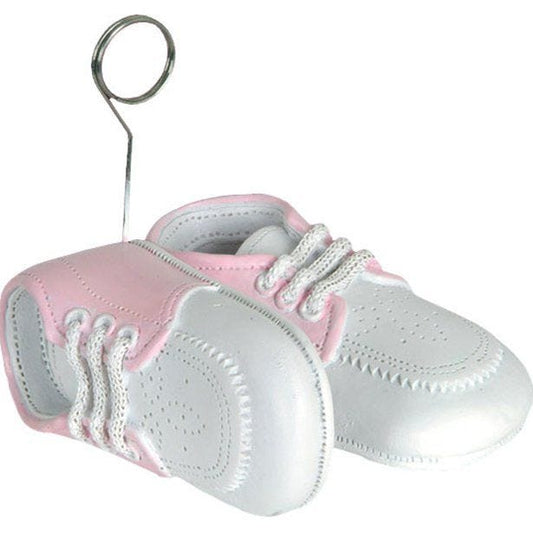 Pink Baby Shoes Balloon Weight - 215g